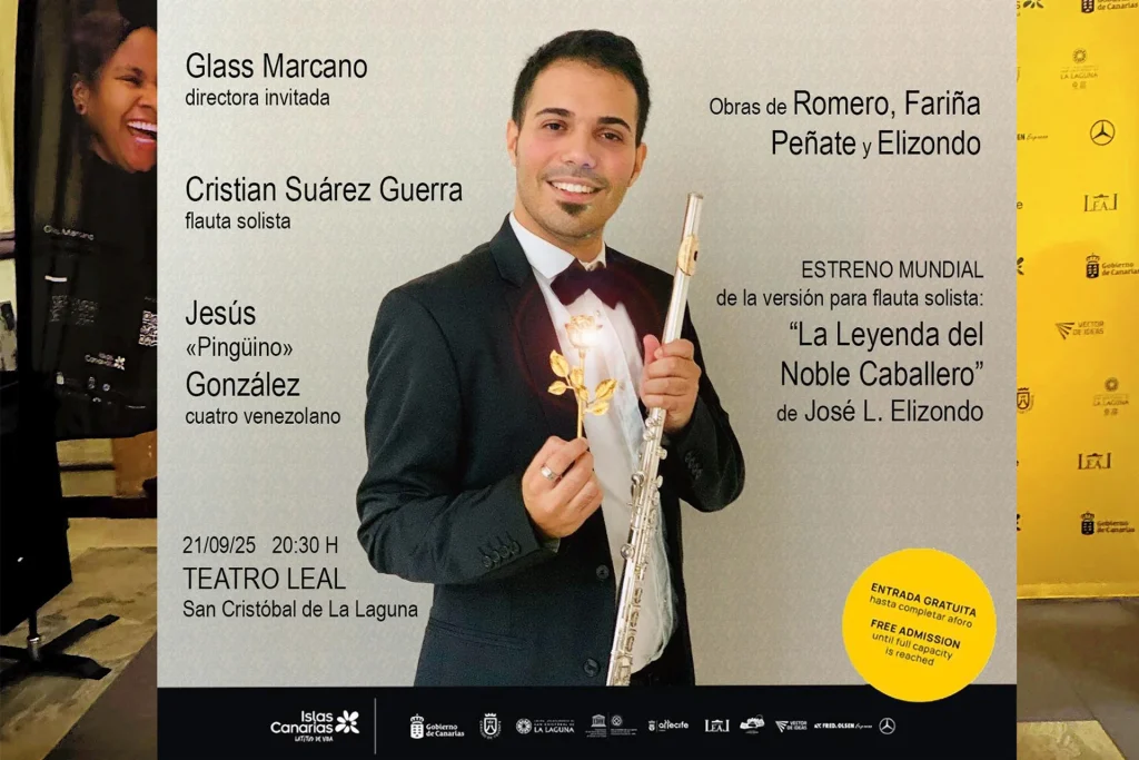 Cartel del Festival Classical Laguna Experience 2025 - Cristian Suárez Guerra