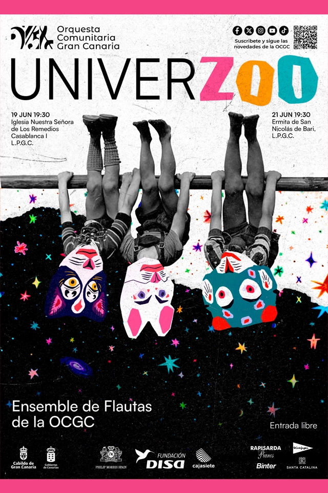 Cartel del Ensemble de Flautas UniverZoo