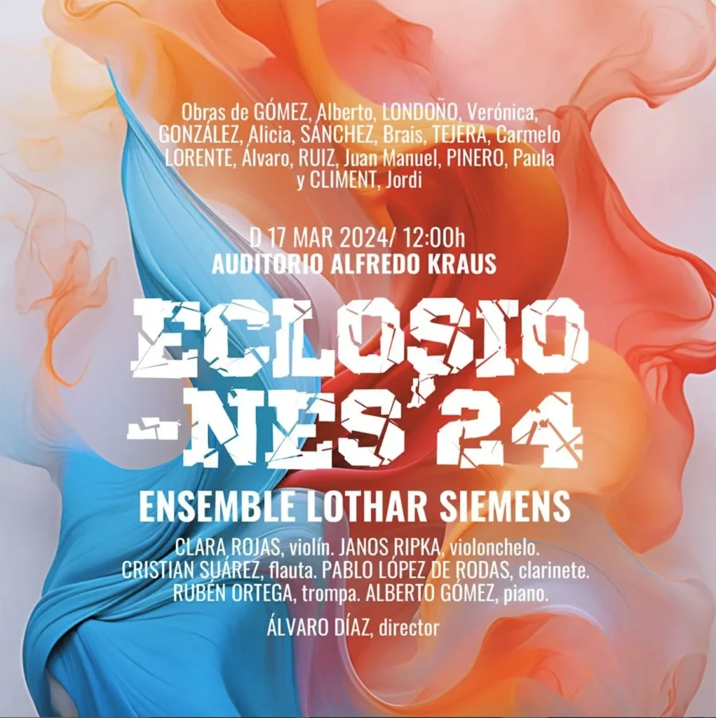 Cartel de Eclosiones 2024